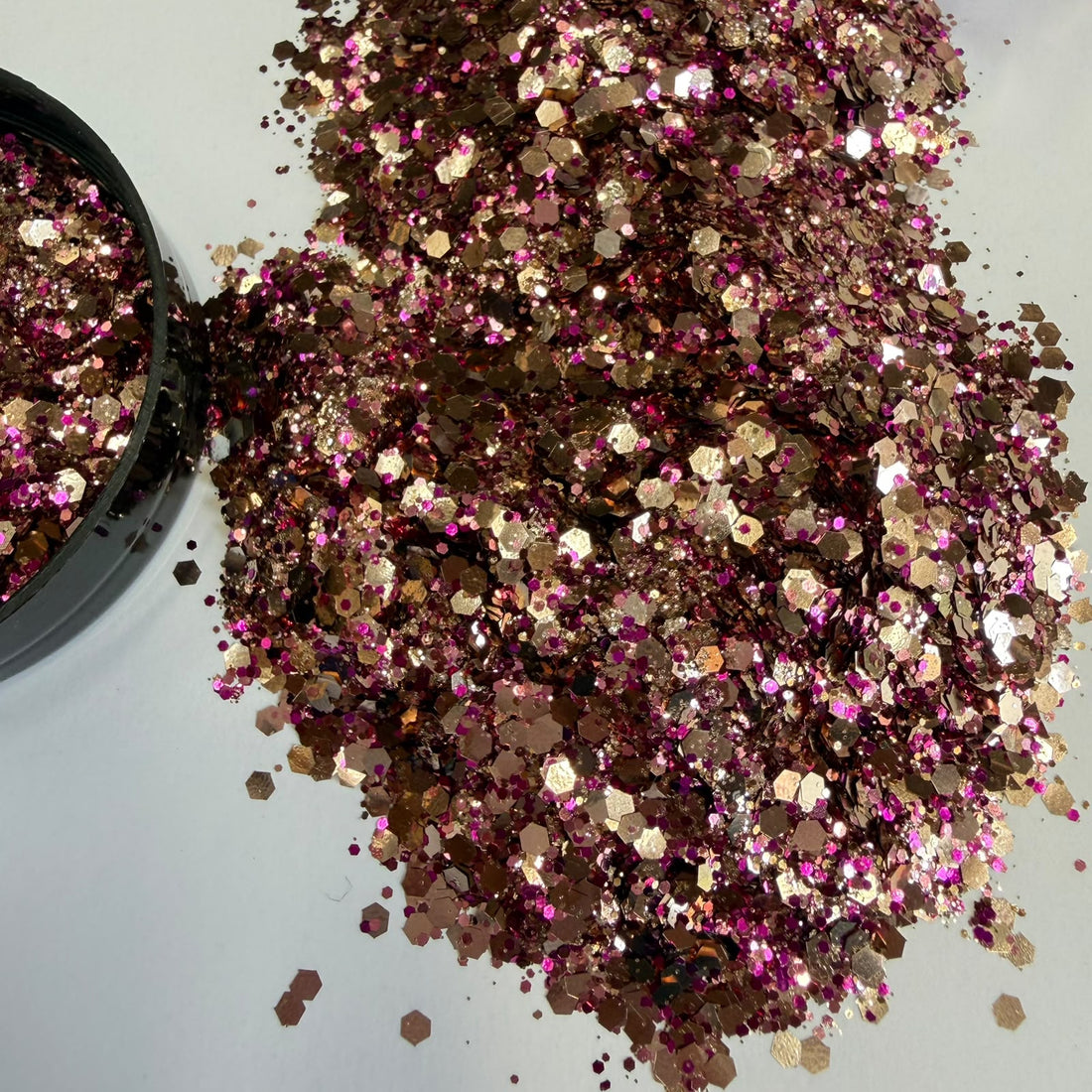 Angel pink Dusty chunks glitters