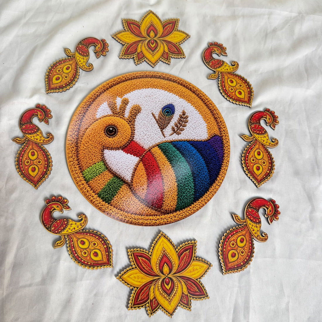 Mdf rangoli 010