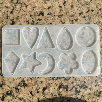 10 in 1 keychain and pendant mould