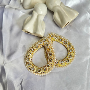 Drop Designer pearl ring I