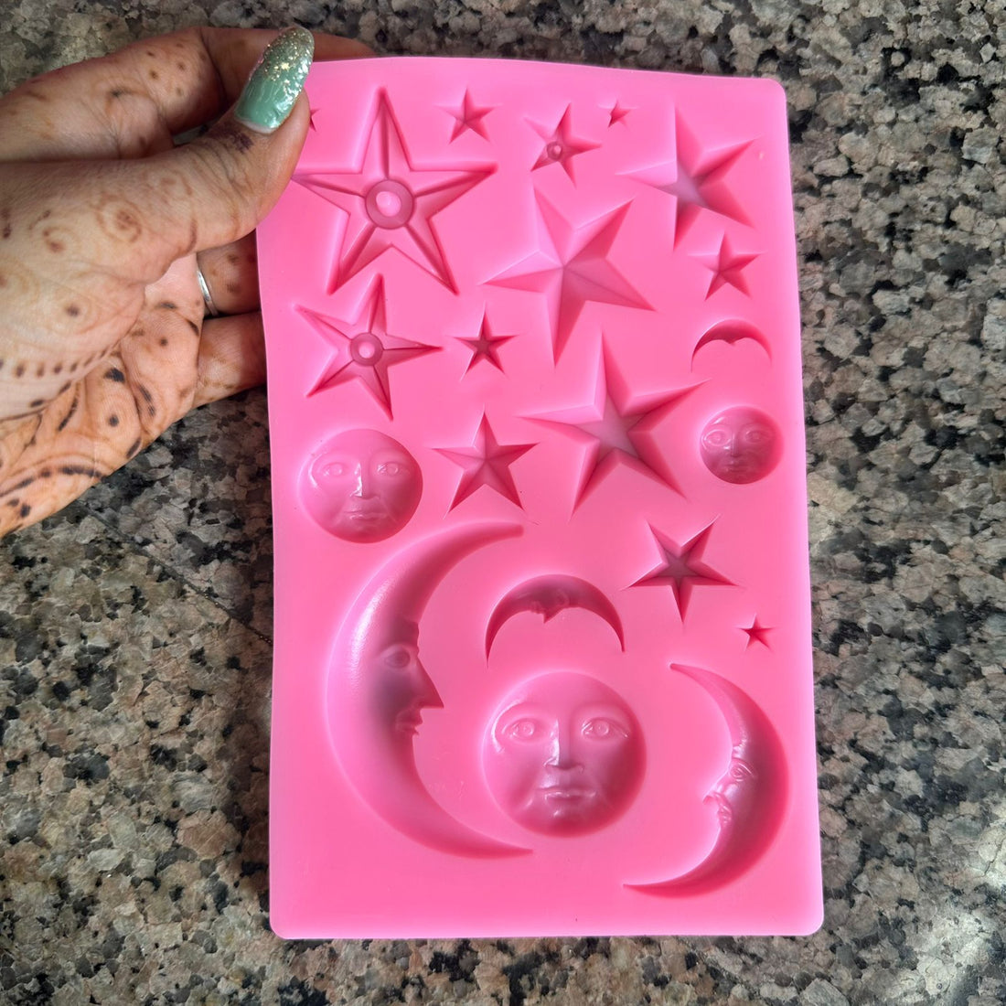 Moon star  mould