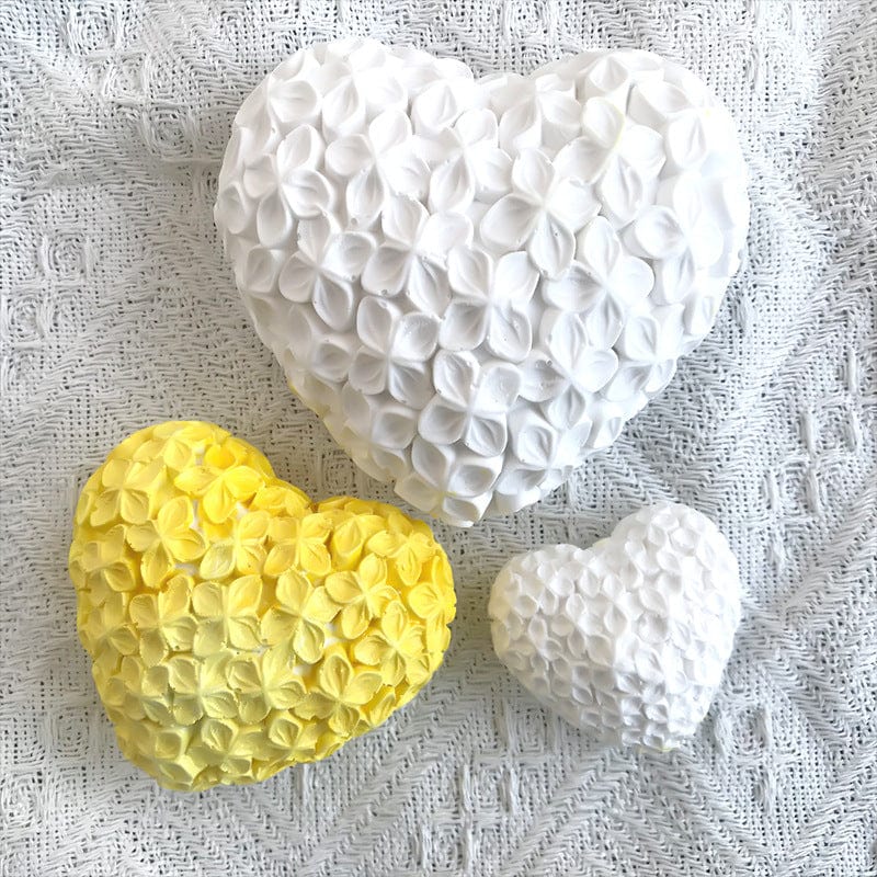 3D Floral Heart Mould