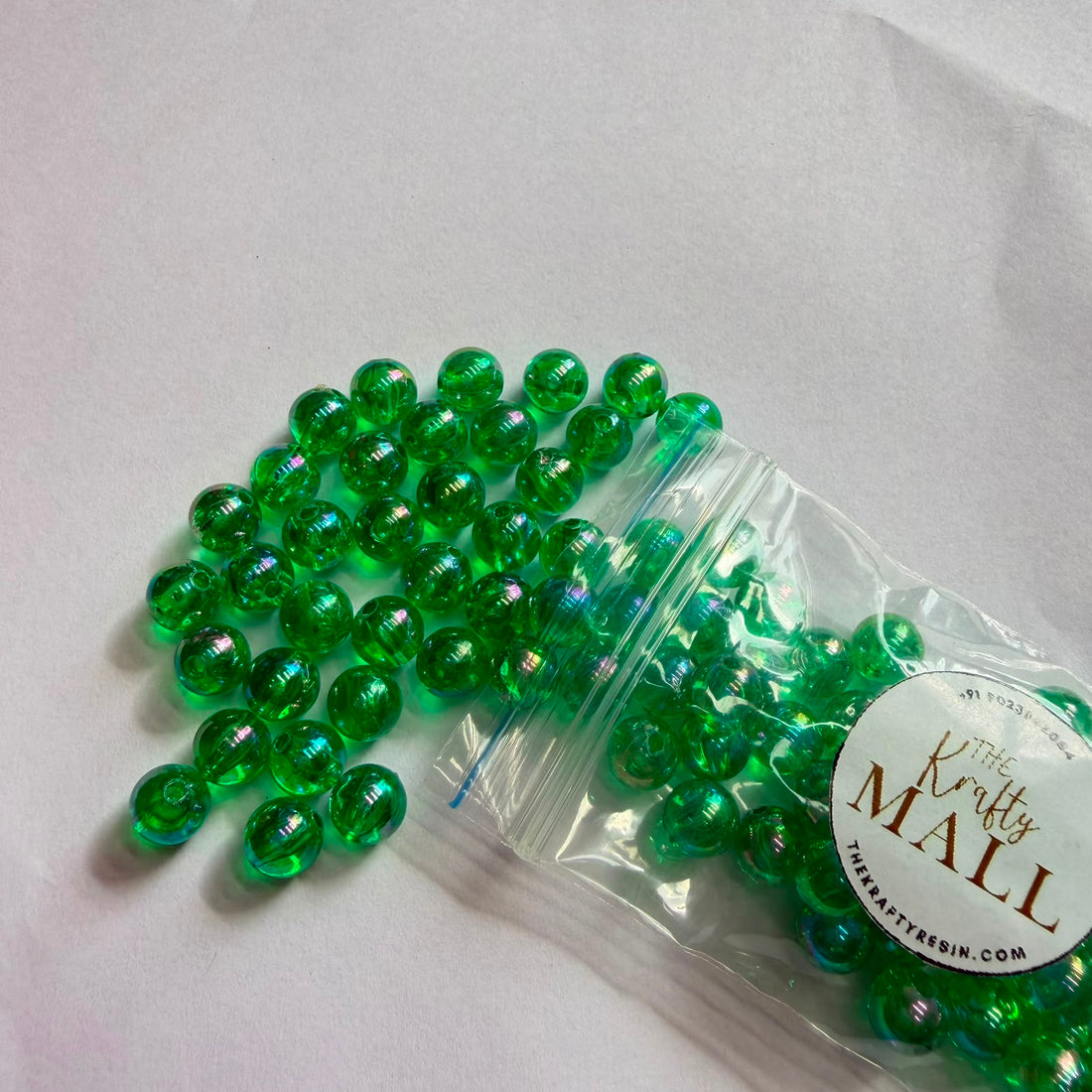 Rainbow rakhi beads big