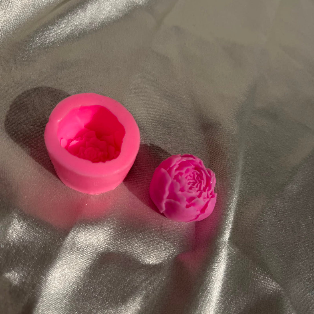 Flower candle mould 002