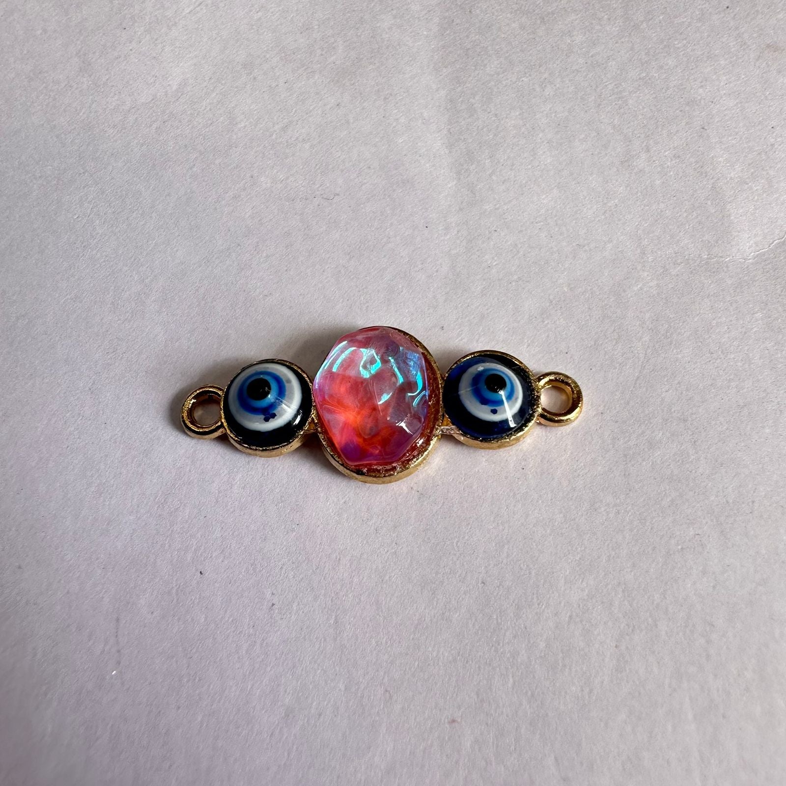 Rakhi evil eye charm pink