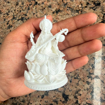 3d miniature Saraswati