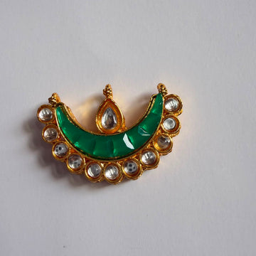 Kundan rakhi charm moon 001