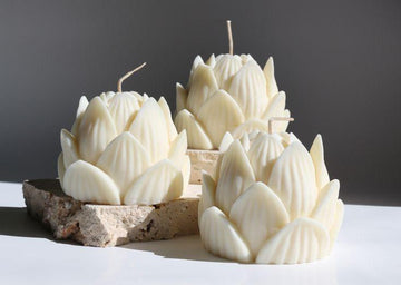 Lotus candle mould