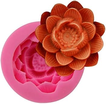 Lotus candle mould
