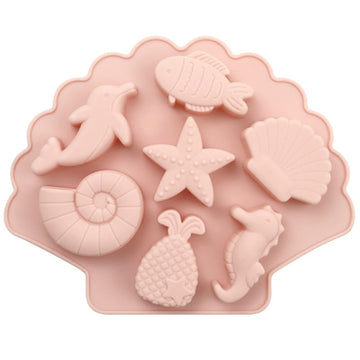 7 In 1 Ocean World Silicone Mould
