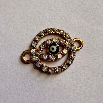 Rakhi charm evil eye round
