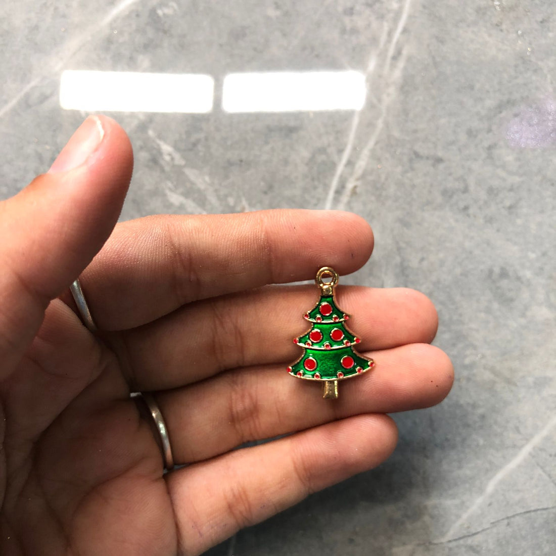 Christmas tree charm