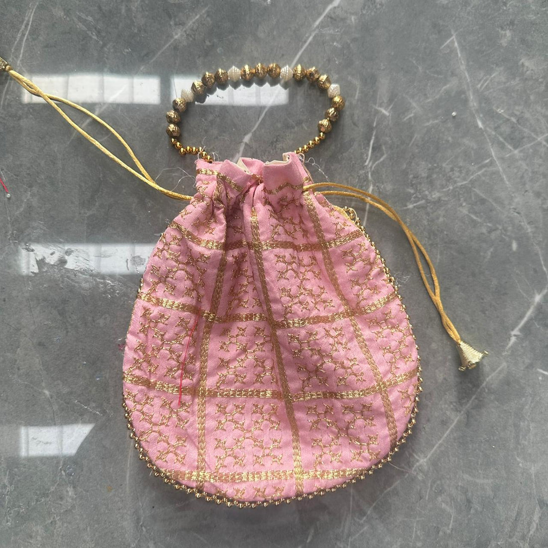 Light pink Potli bag