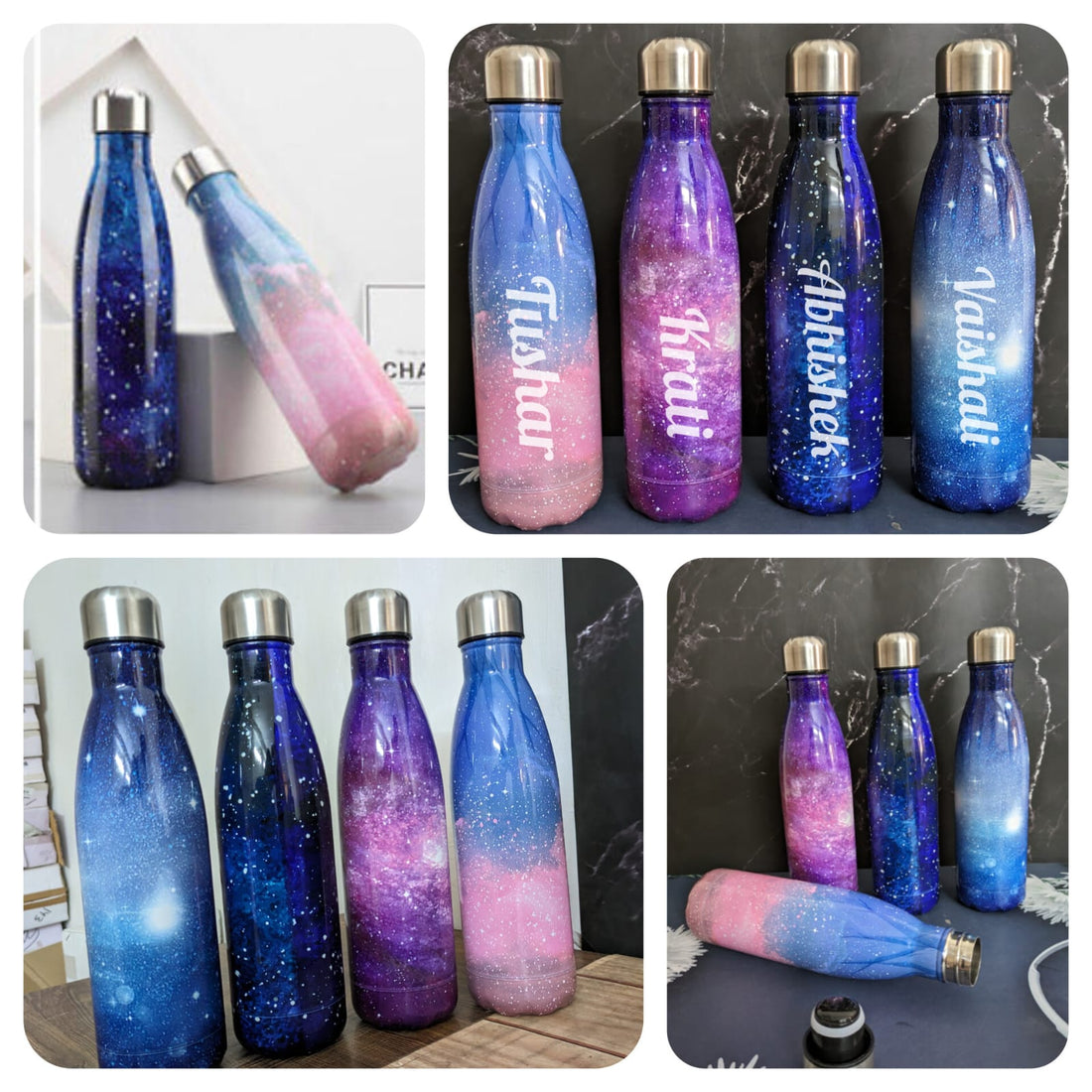 Galaxy theme Bottle