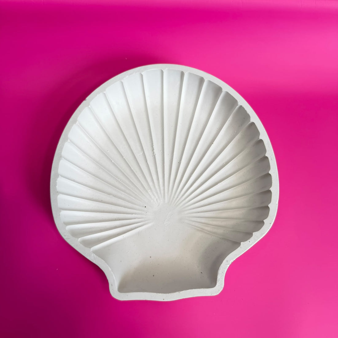 Shell candle holder