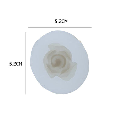 3d rose candle mould A