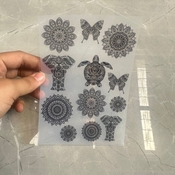 Mandala Insert sheet