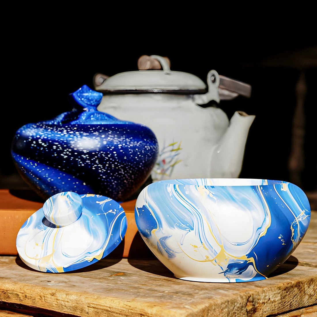 Round Teapot & Storage Box Mould