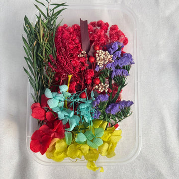 Dry flower box M
