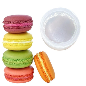 Macaron candle mould