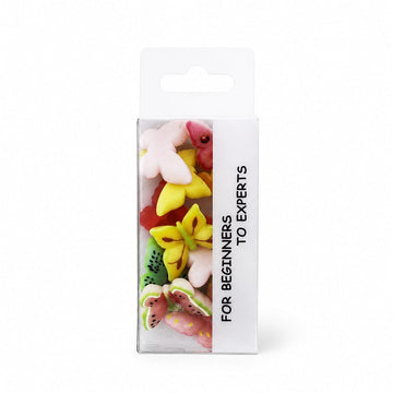 3D Fruit Print Butterfly Embellishments Pack