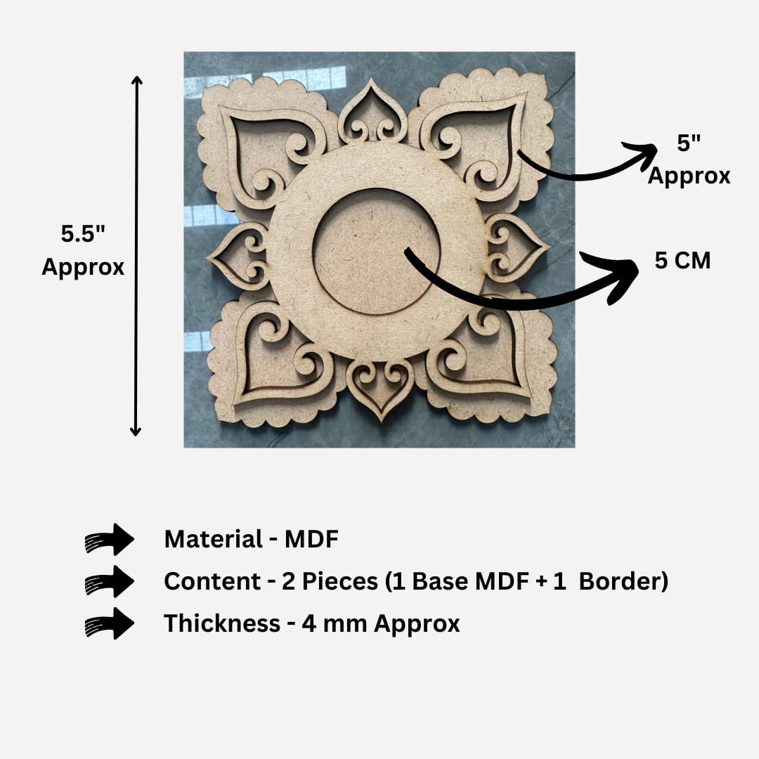 Mdf tea light 019