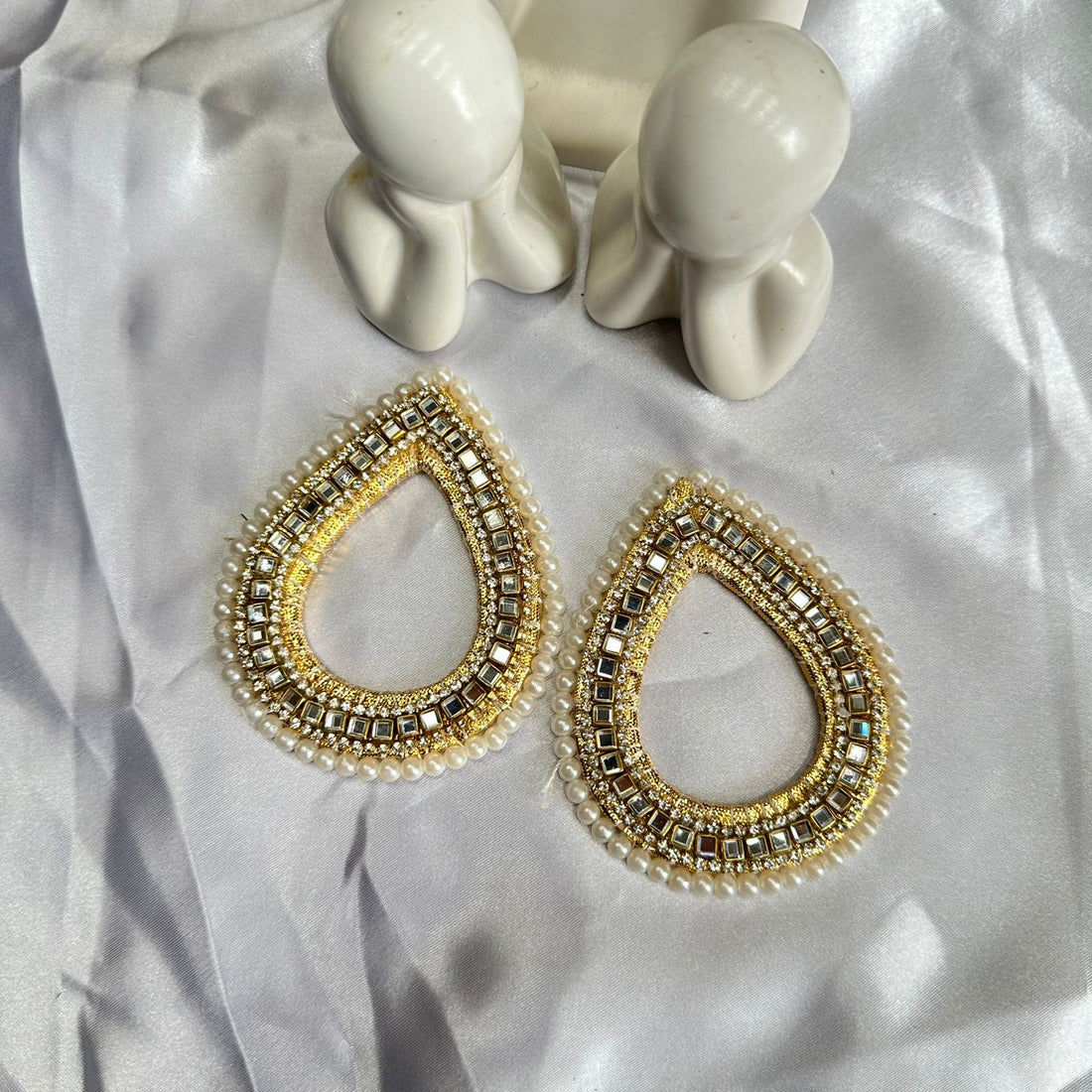 Drop Designer pearl ring F