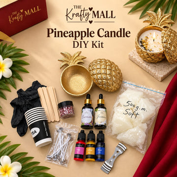 Pineapple candle diy kit