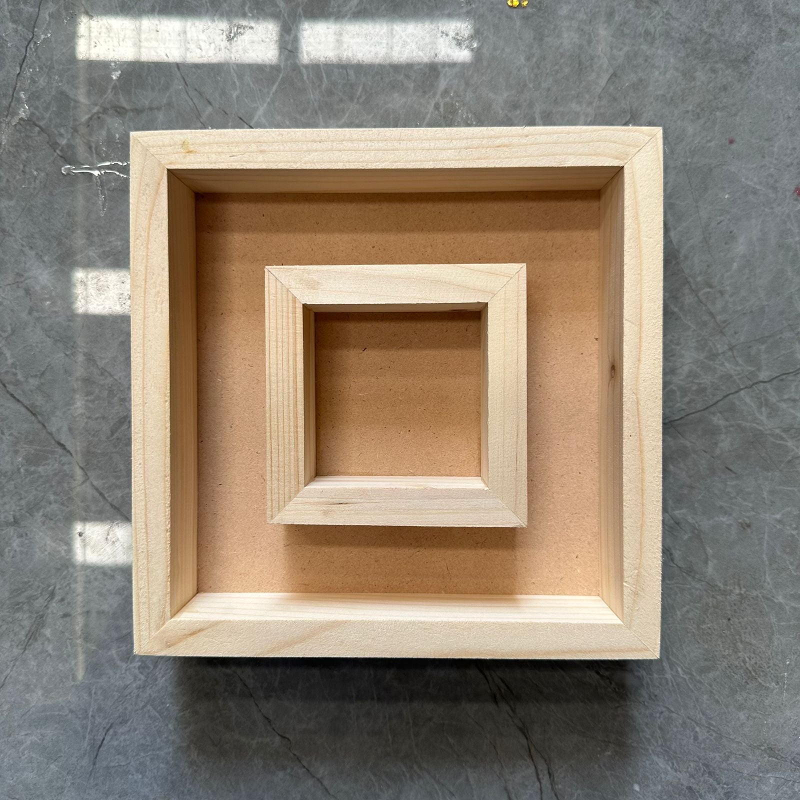 Pinewood double frame