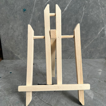 12 inch wooden easel stand