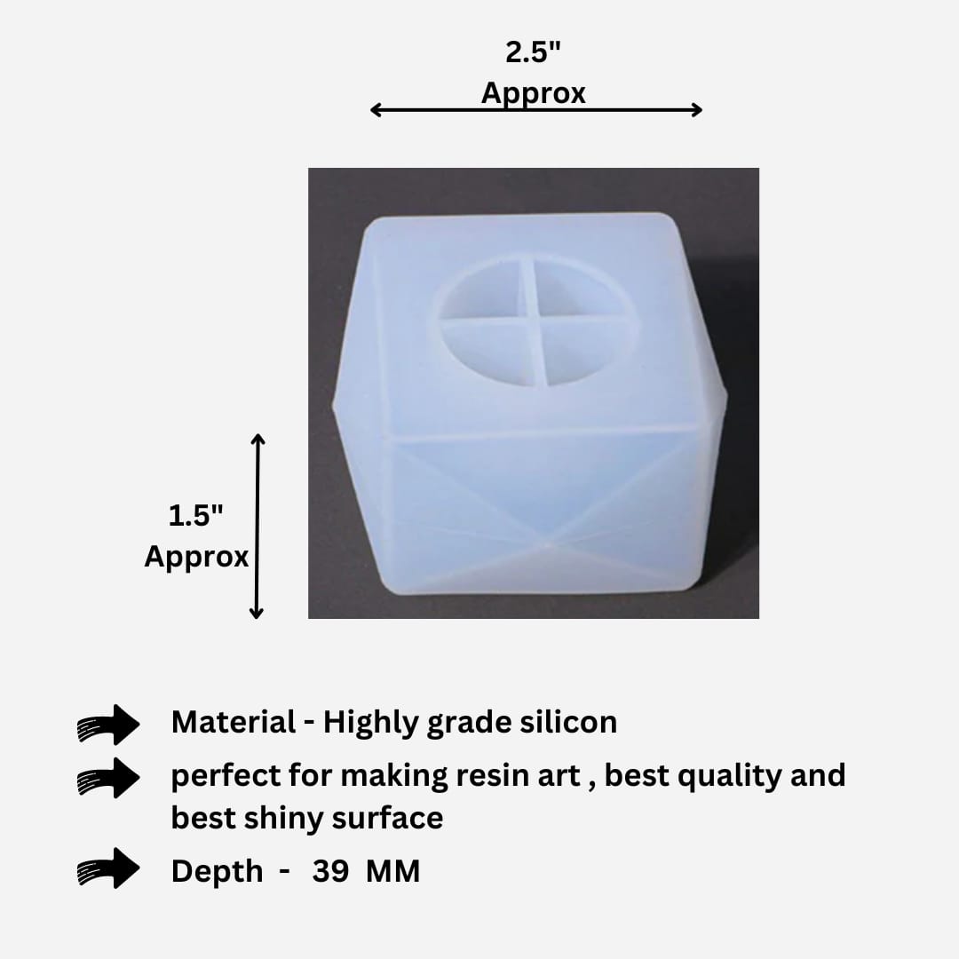 Small square tealight holder