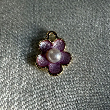 Pink Flower charm