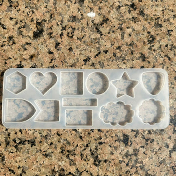 12 in 1 keychain and charm mould