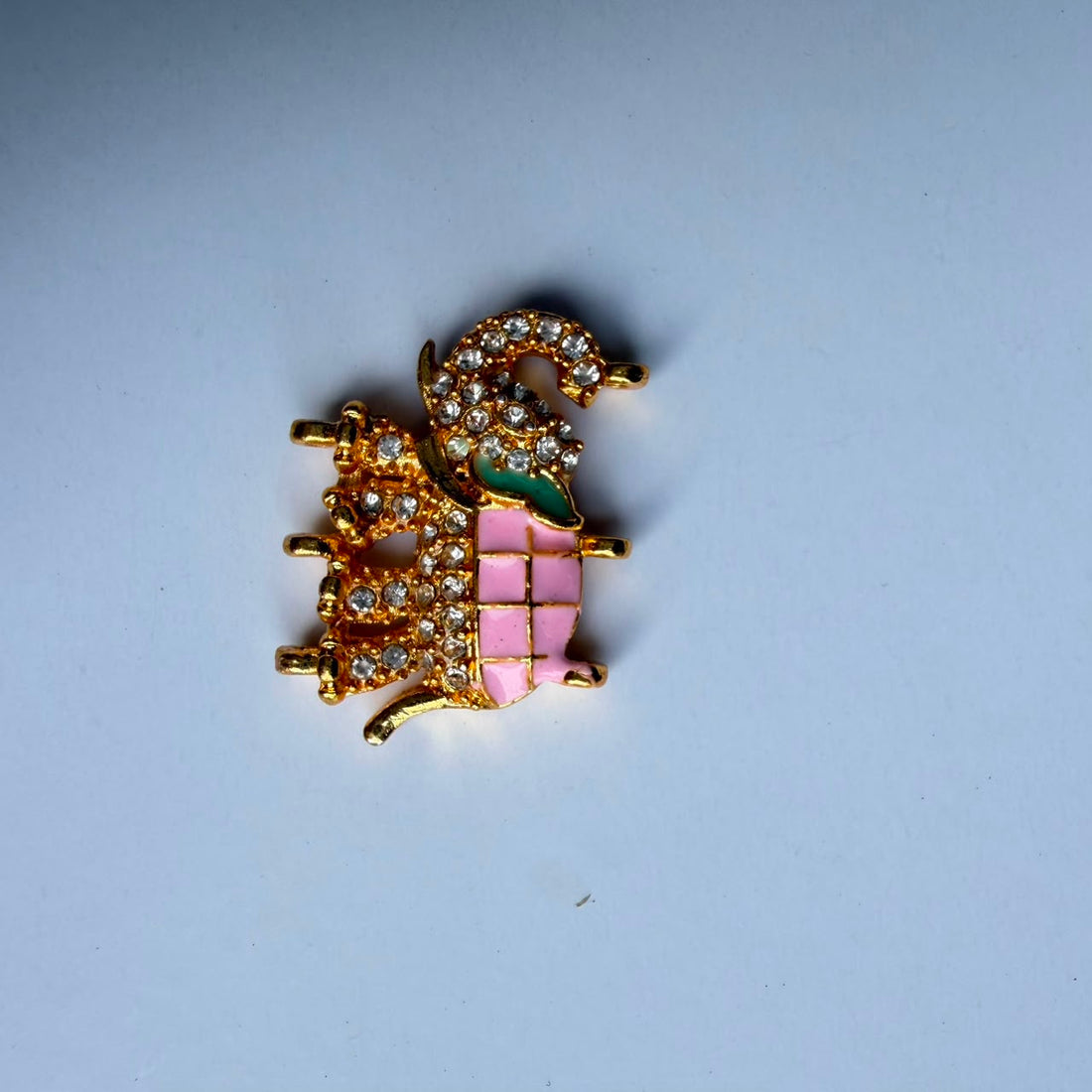 Elephant Kundan charm 001