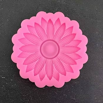 Sunflower candle mould