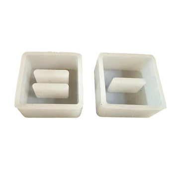 Ring holder mould square set of 2