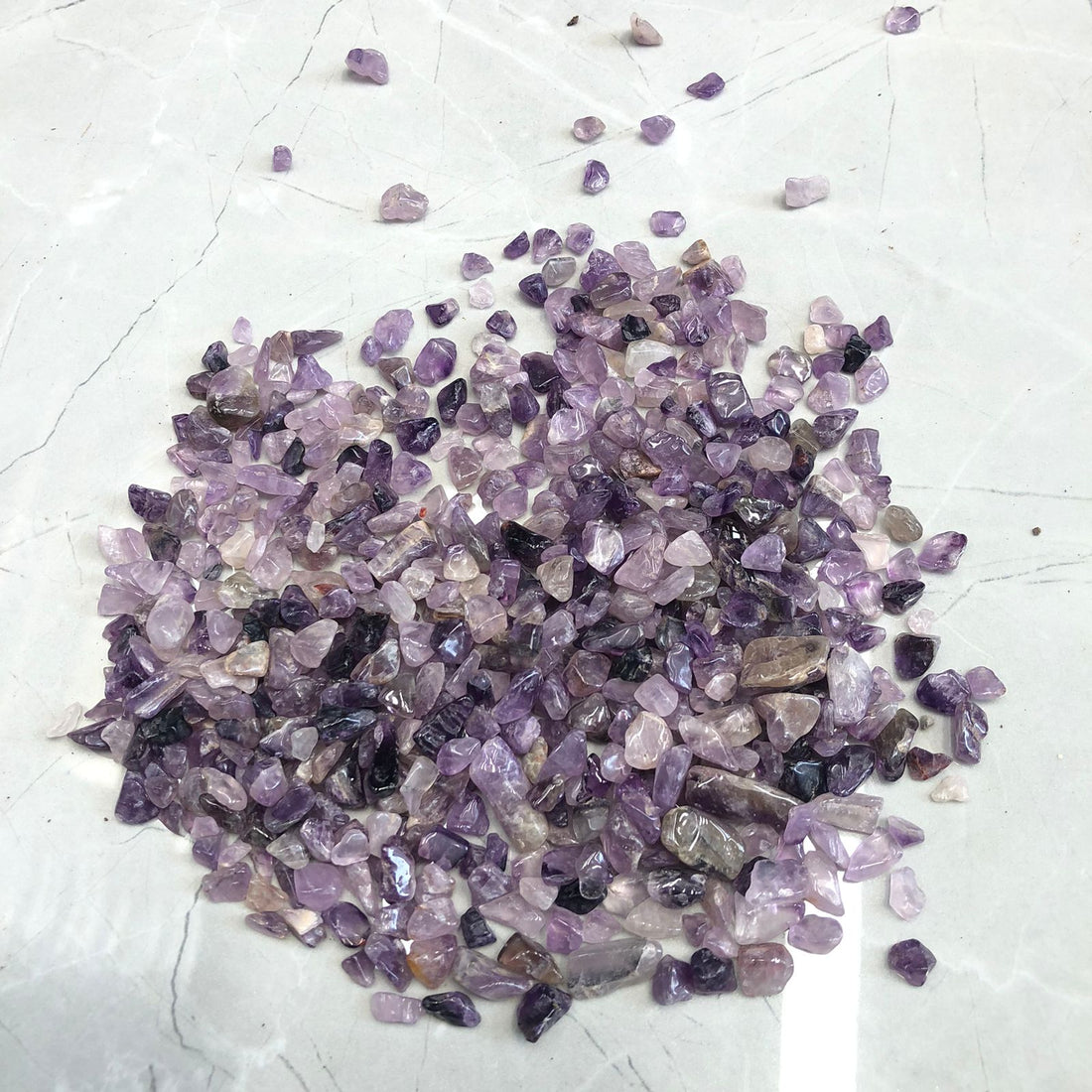 Small amethyst stone 85 gms