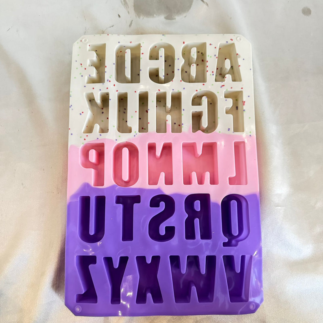 Alphabet mould
