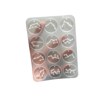 Zodiac sign keychain mould