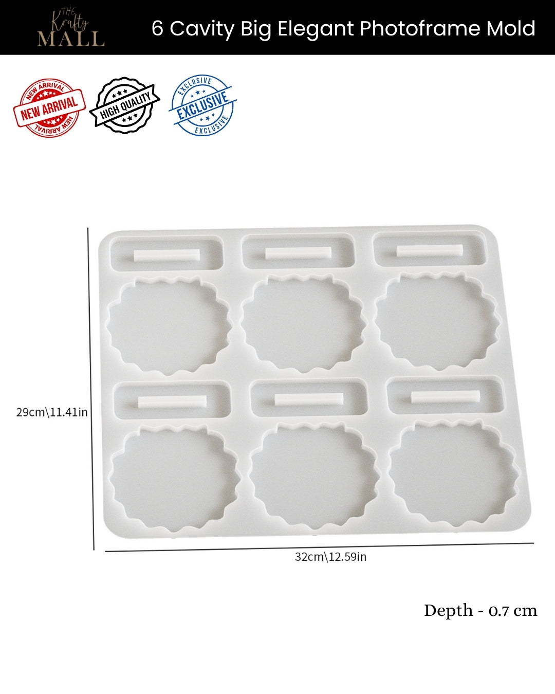 6 cavity big dashboard mould