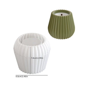 Groove textured cup mould
