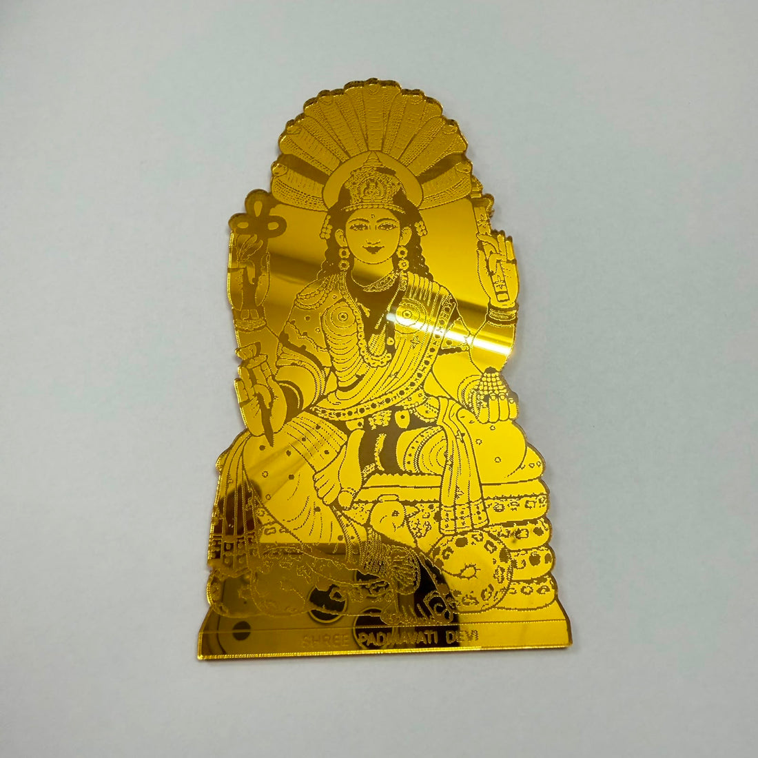 Padmavati devi engraving cutout