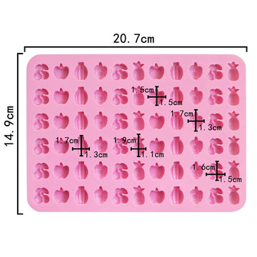 66 cavity multi mini fruit mould