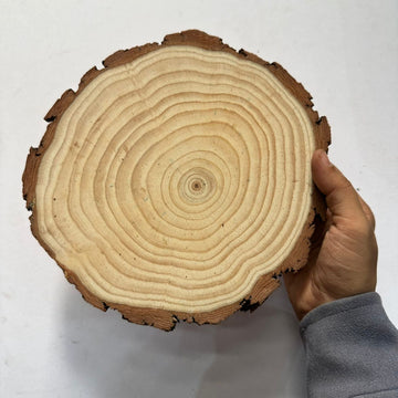 Wooden slice round