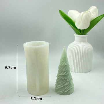 3d Christmas tree candle mould