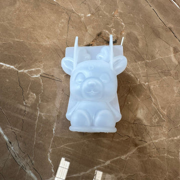 3d Christmas deer mould