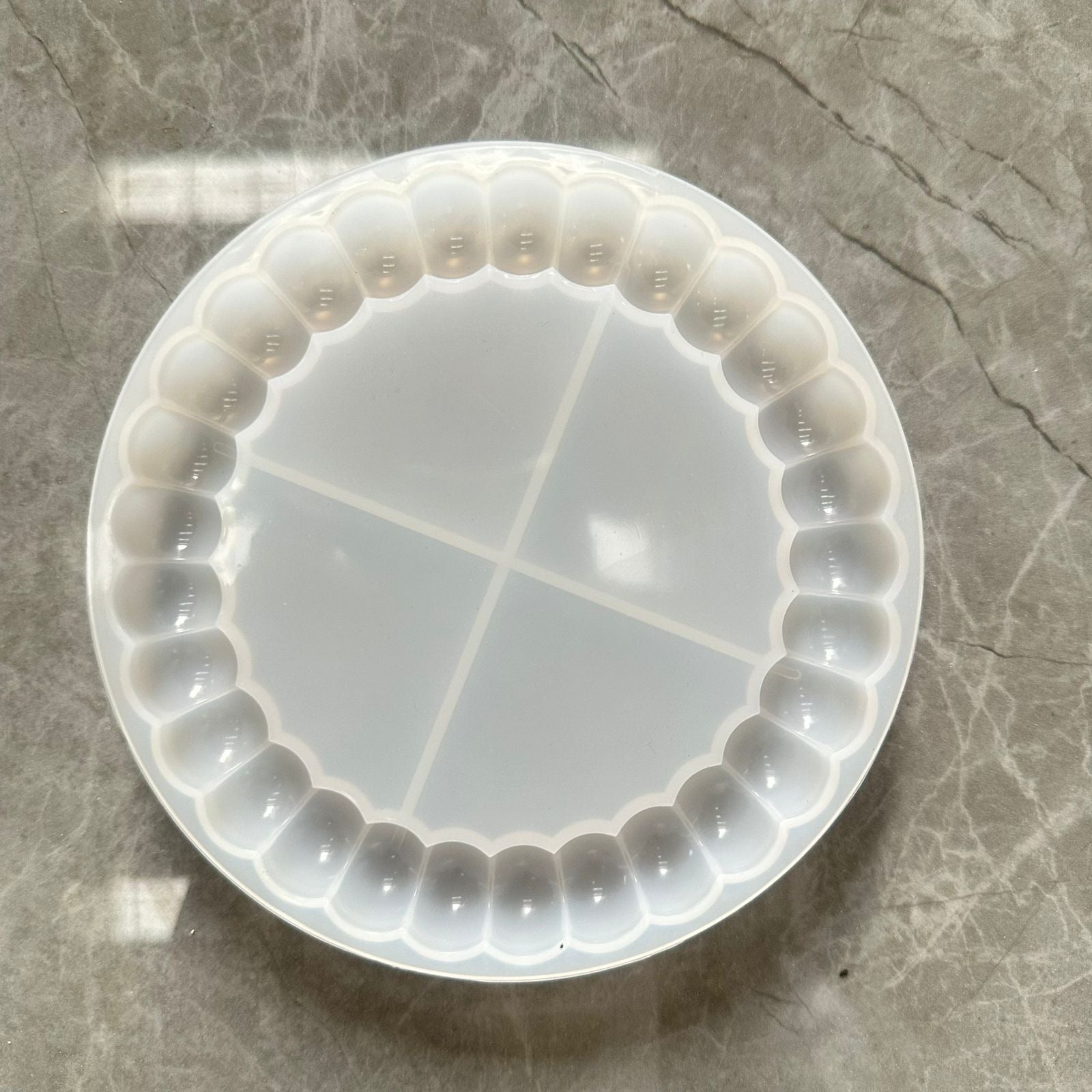 Bubble plate