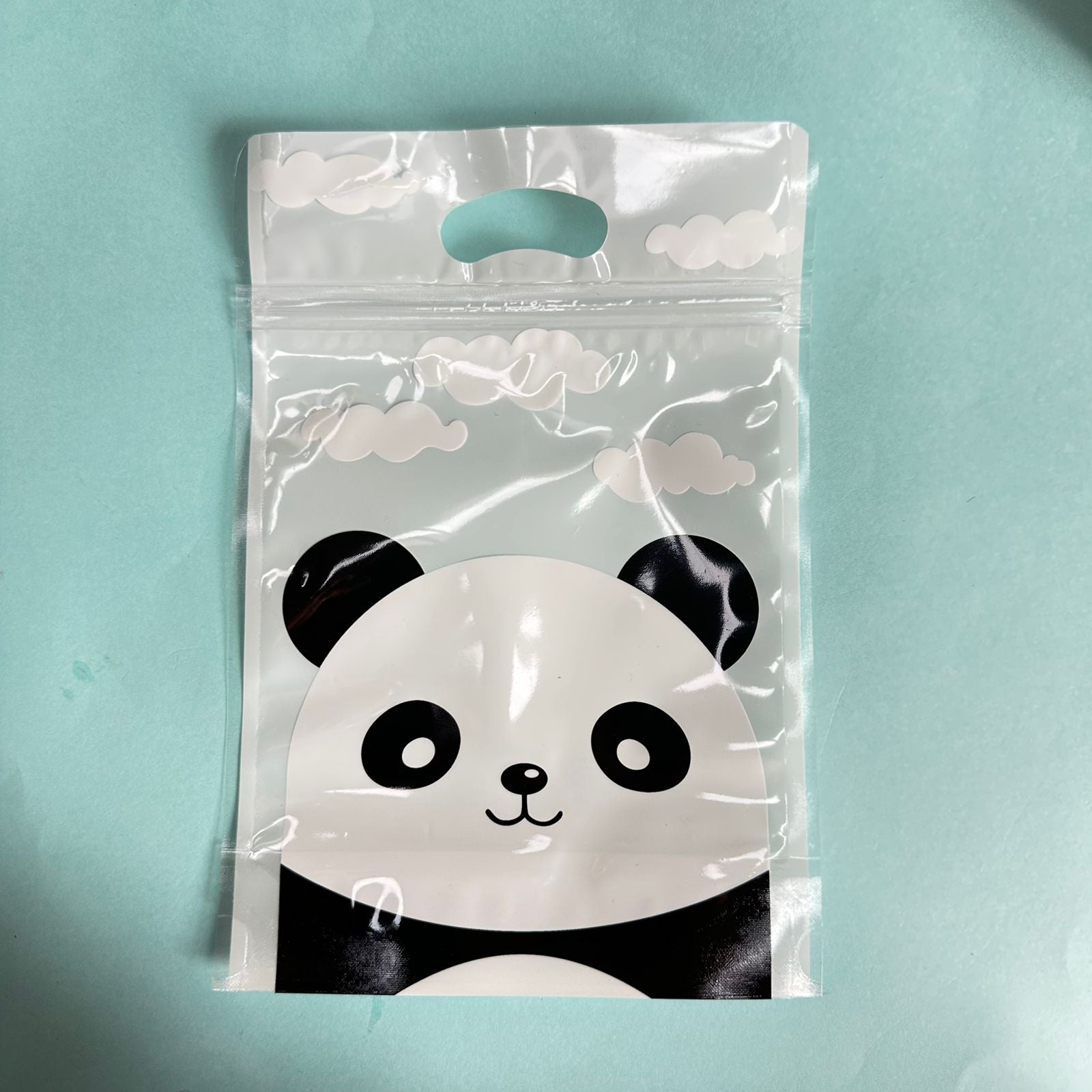 Panda ziplock packing bag