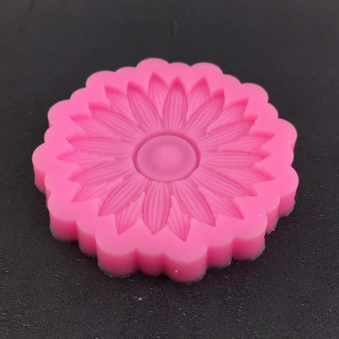 Sunflower candle mould