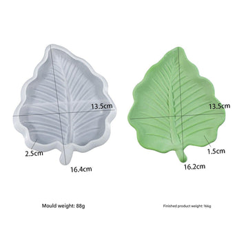 Leaf shape tray mould